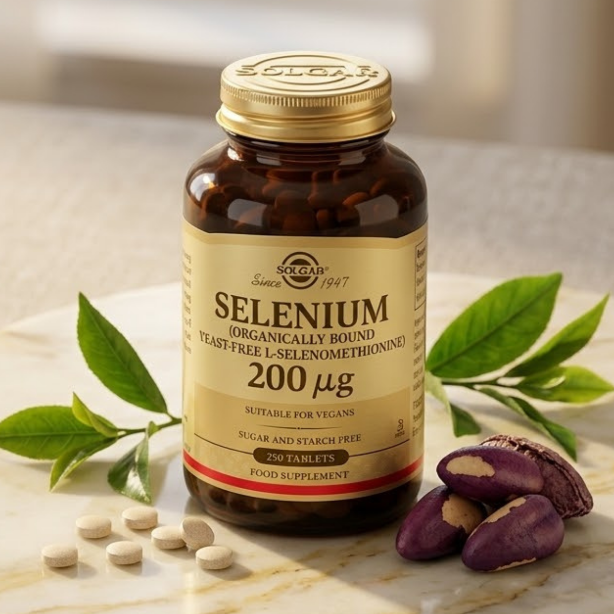 Solgar Selenium 200mcg, 250 Count