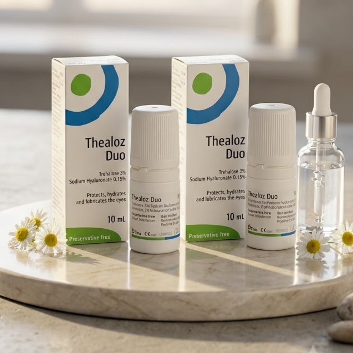 Thealoz Duo Eye Drops, 2 x 10ml