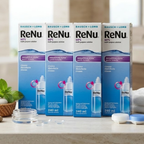 Bausch & Lomb ReNu Multi-Purpose Contact Lens Solution, 4 x 240ml
