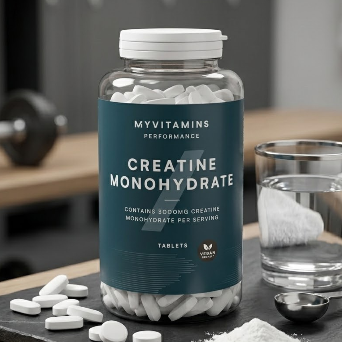 MyVitamins Creatine Monohydrate, 250 Tablets