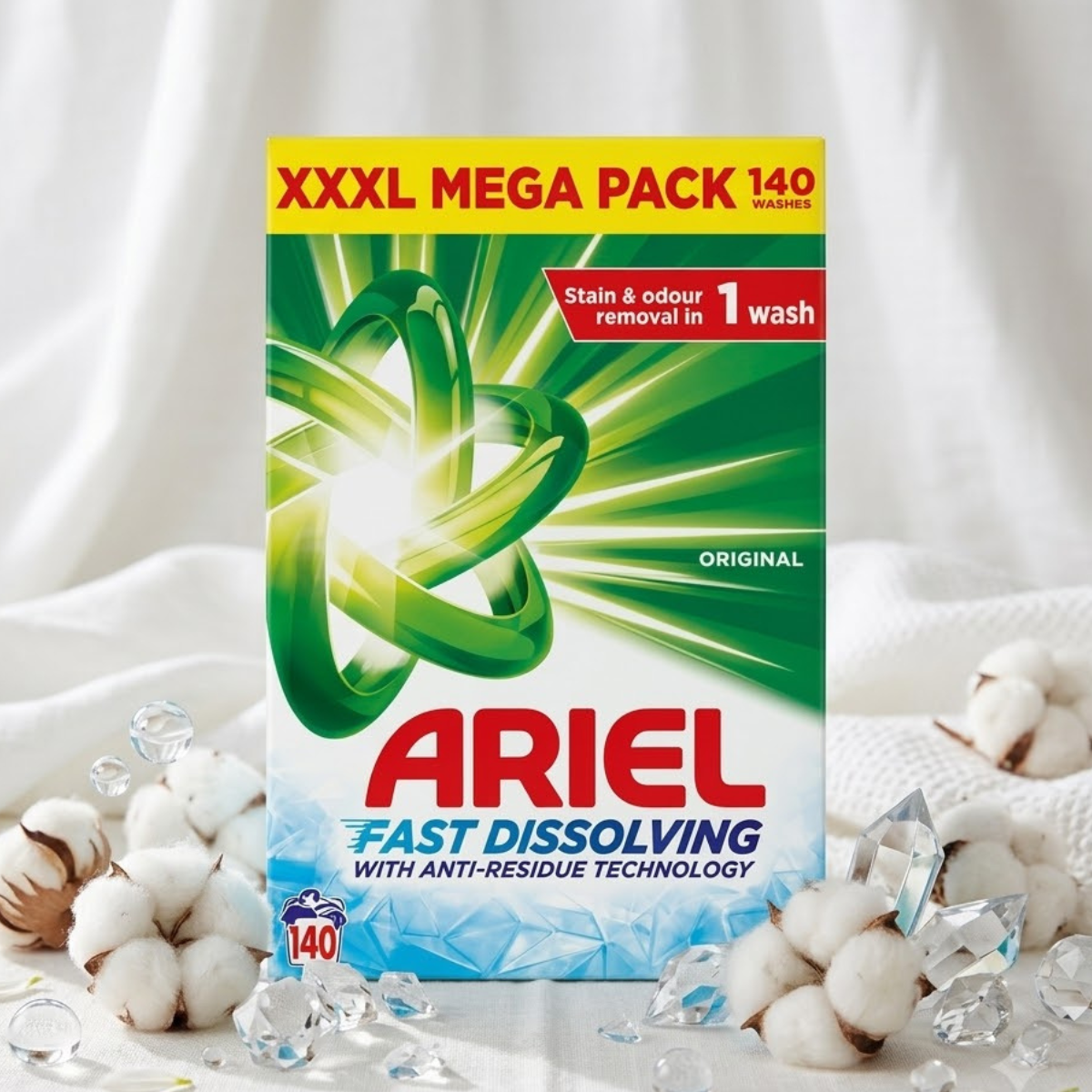 Ariel Actilift Powder, 140 Wash