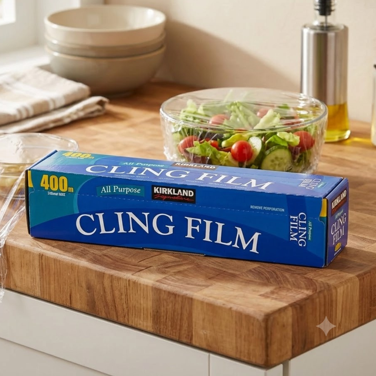 Kirkland Signature All Purpose Cling Film, 400m x 345mm Wide