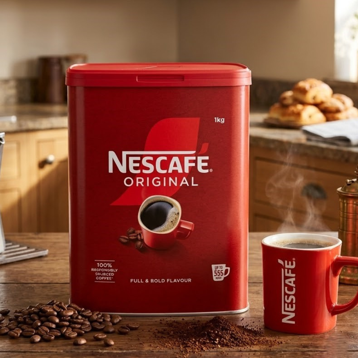 Nescafé Original Instant Coffee Granules, 1kg