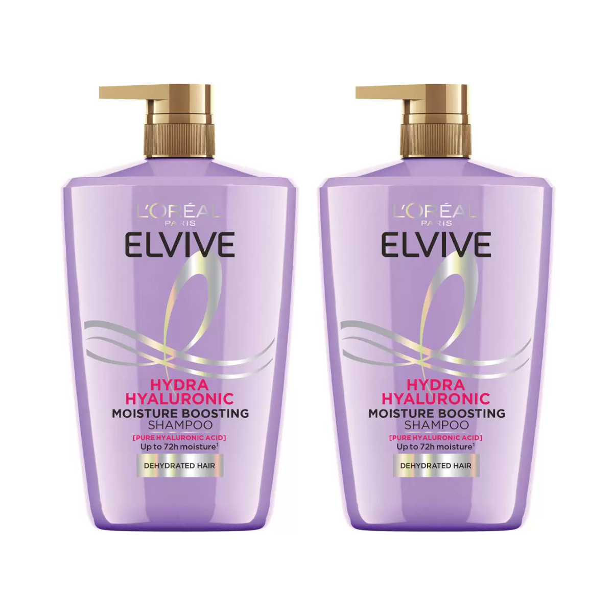 L'oreal Elvive Hydra Hyaluronic Shampoo 2 x 1L