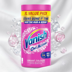Vanish Gold Oxi Action Powder Fabric Stain Remover, 1.9kg