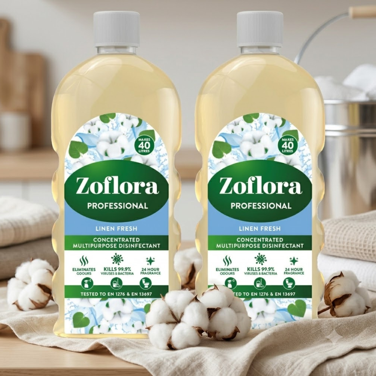 Zoflora Concentrated Disinfectant, 2 x 1L