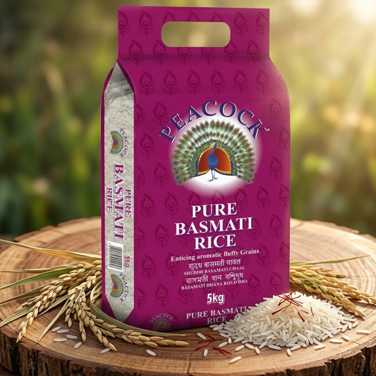 Peacock Pure Basmati Rice, 5kg