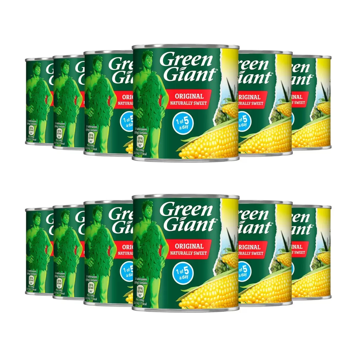 Green Giant Niblets Original Sweetcorn, 12 x 340g