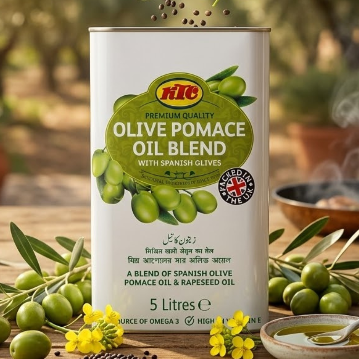 KTC Pomace Oil Blend, 5L