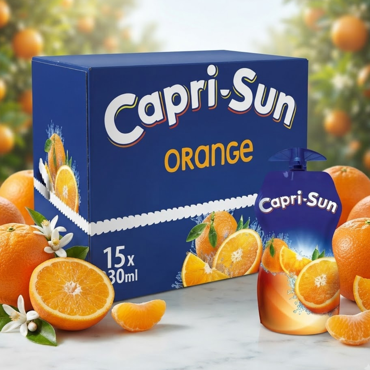 Capri Sun Orange Juice Drink, 15 x 330ml