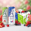 Aspire Strawberry & Watermelon & Mixed Berry, 12 x 330ml