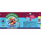 Robinsons Double Concentrate Apple & Blackcurrant, 6 x 1.75L