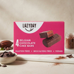 LazyDay Belgian Chocolate Cake Bars 4 Pack 120g – Gluten Free Treats
