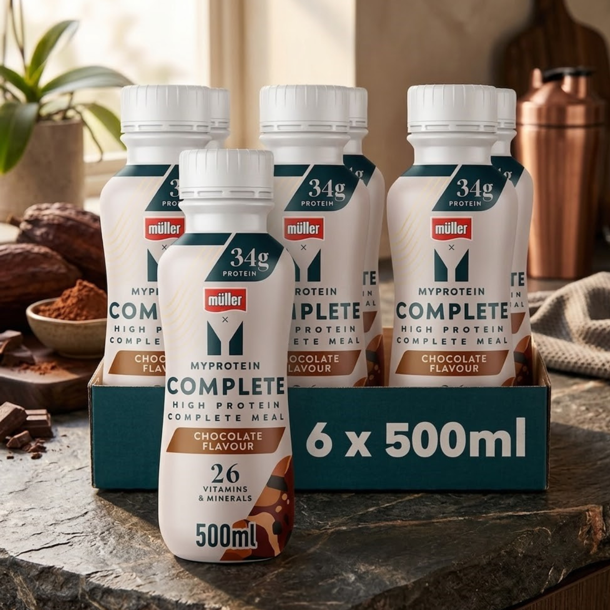 Muller x Myprotein, Meal Replacement Drink, Chocolate 6