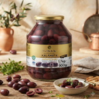 Iliada Kalamata Pitted Olives, 1.7kg, Hand Picked Mediterranean Olives