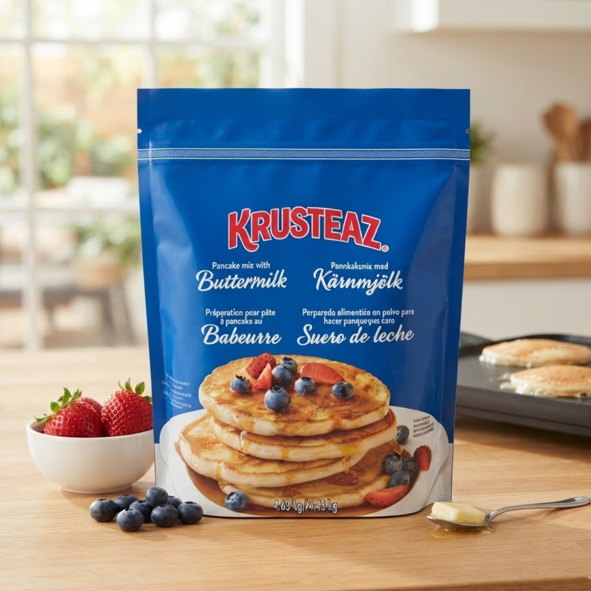Krusteaz Buttermilk Pancake Mix, 4.53kg