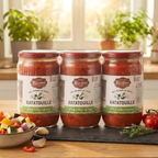 Maison Riviere Ratatouille, 3 x 630g, Authentic French Vegetable Stew
