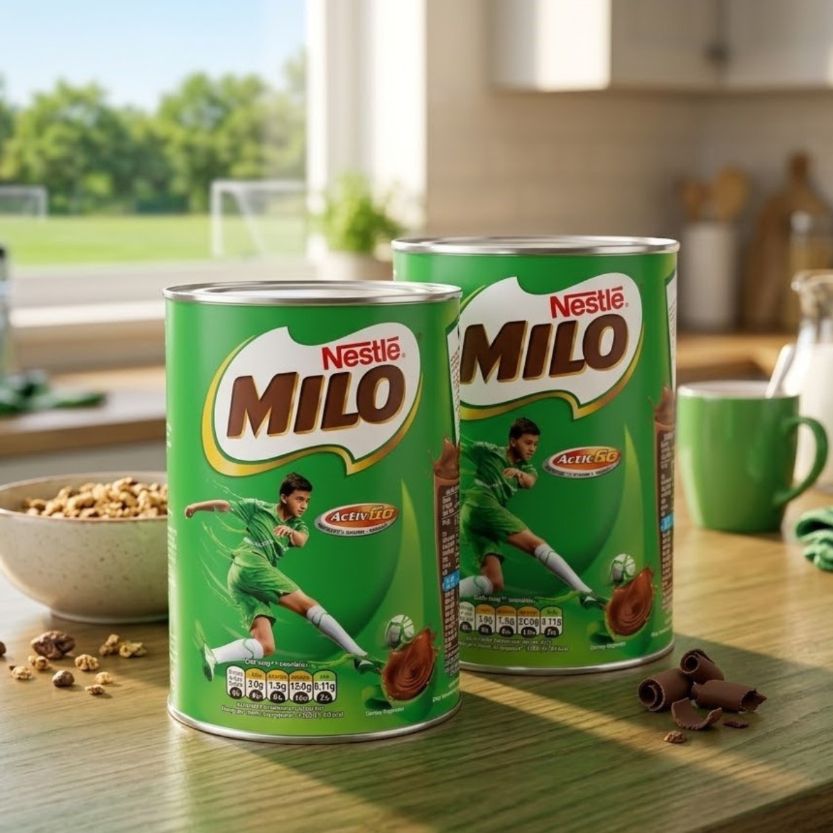 Nestle Milo Malted Milk, 2 x 400g