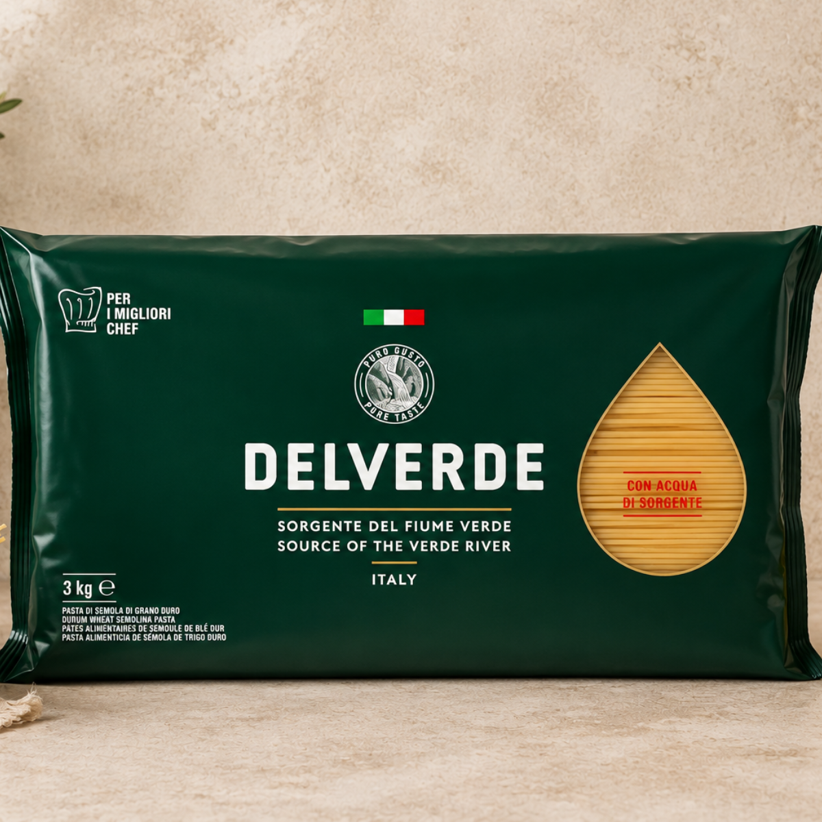 Delverde Spaghetti, 3kg