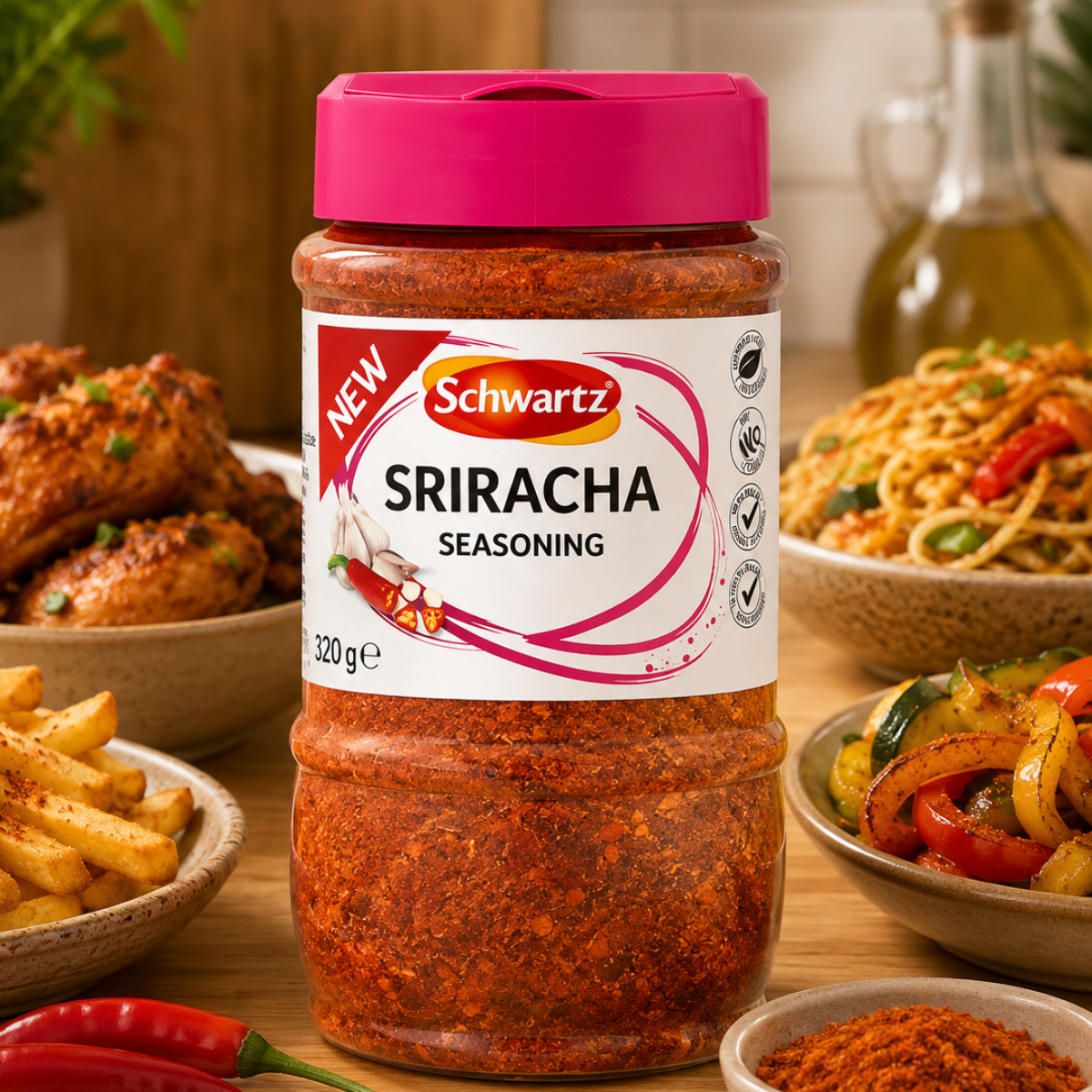 Schwartz Sriracha Seasoning, 320g