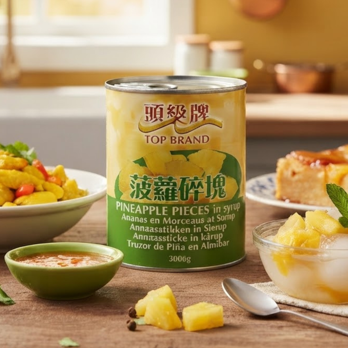 Top Pineapple Pieces – Sweet Tropical Pineapple in Syrup