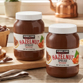 Kirkland Signature Hazelnut Spread 2 x 1kg | Smooth Chocolate Hazelnut Spread | Creamy & Rich | Ideal for Toast, Pancakes, Baking & Desserts