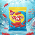 Red Band Swedish Fish, 10 x 100g