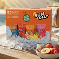 Sun Lolly Variety Pack, 32 x 60ml, Fruit Ice Treats
