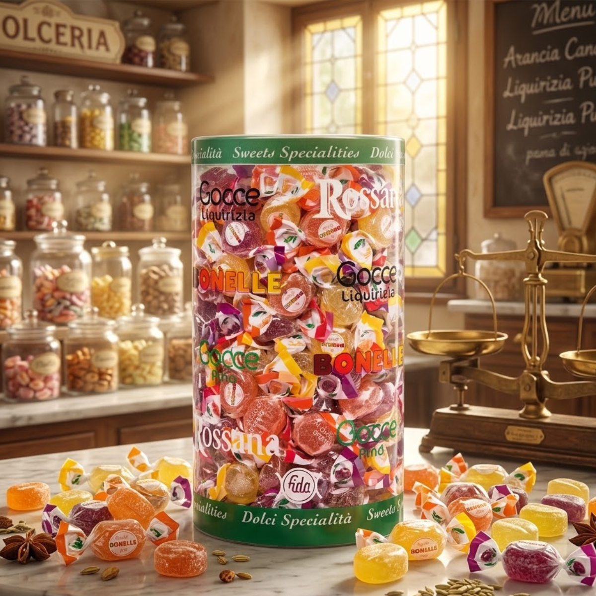 Bonelle Italian Fruit Jellies, 1.8kg