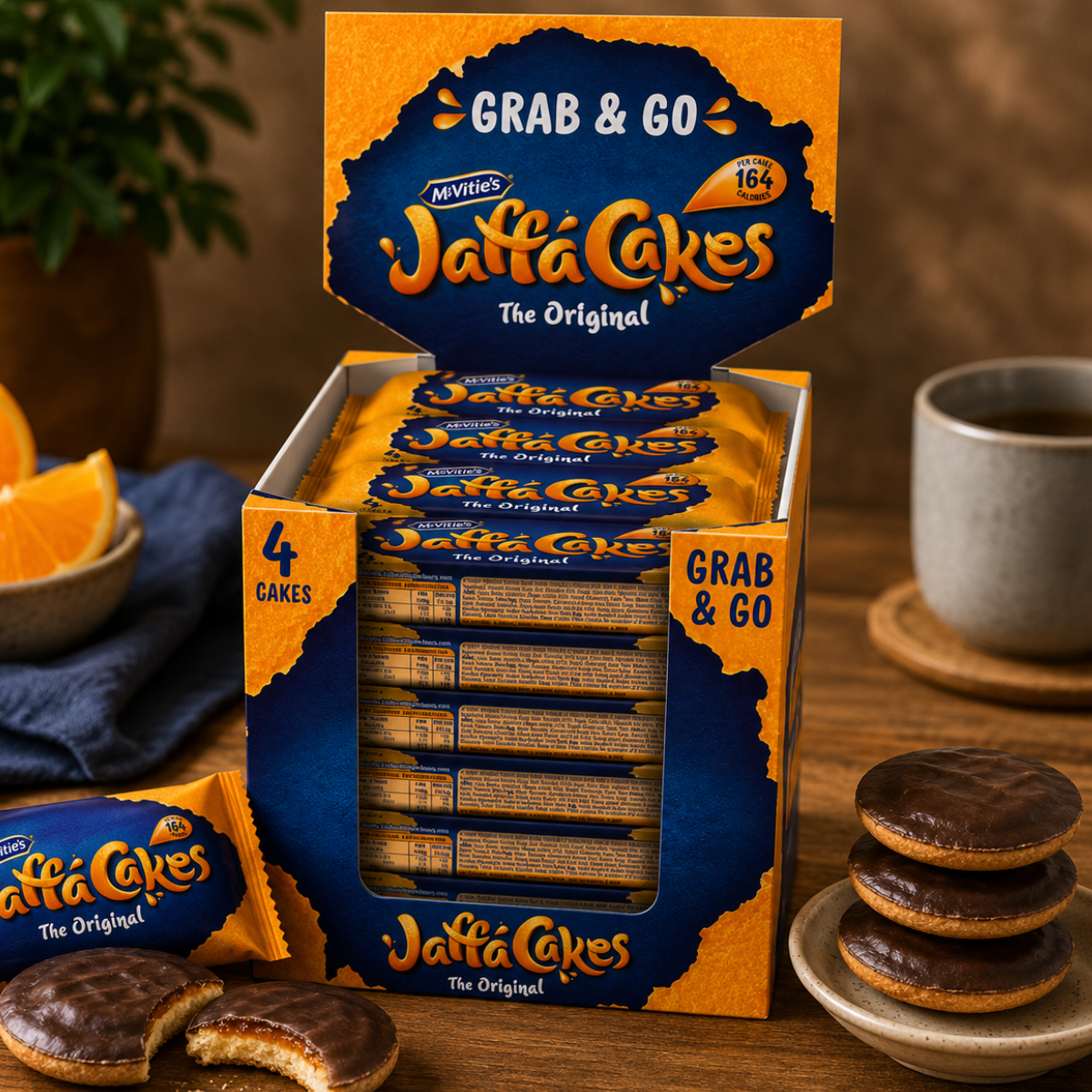 Jaffa Cakes Snack Pack, 20 x 4 Pack