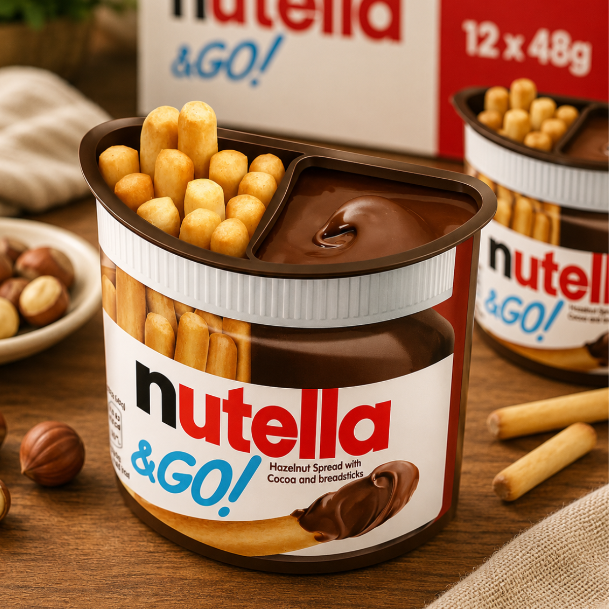 Nutella & Go! 12 x 48g