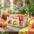 Castello Iced Tea 3 flavours, 6 x 45g sticks