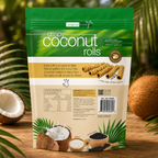 Tropical Fields Crispy Coconut Rolls, 400g