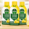 Dettol Washing Machine Cleaner Citrus, 3 x 250ml