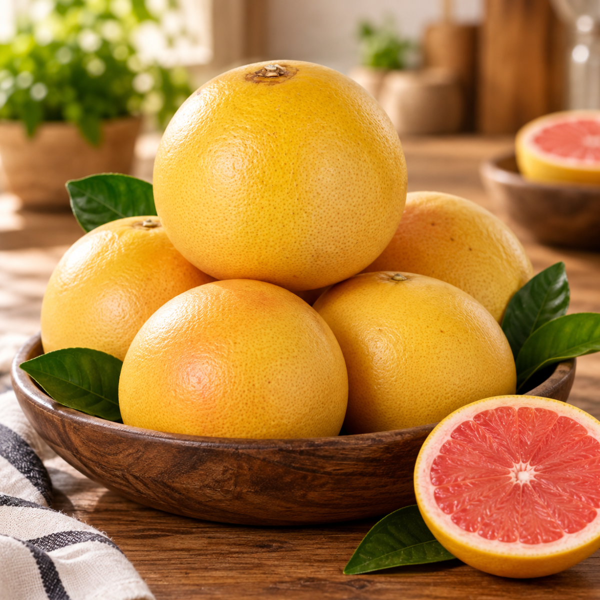 Fresh Red Grapefruit – Juicy Citrus Fruit