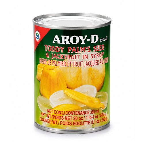 AROY-D Toddy Palm Seed & Jackfruit in Syrup 565G