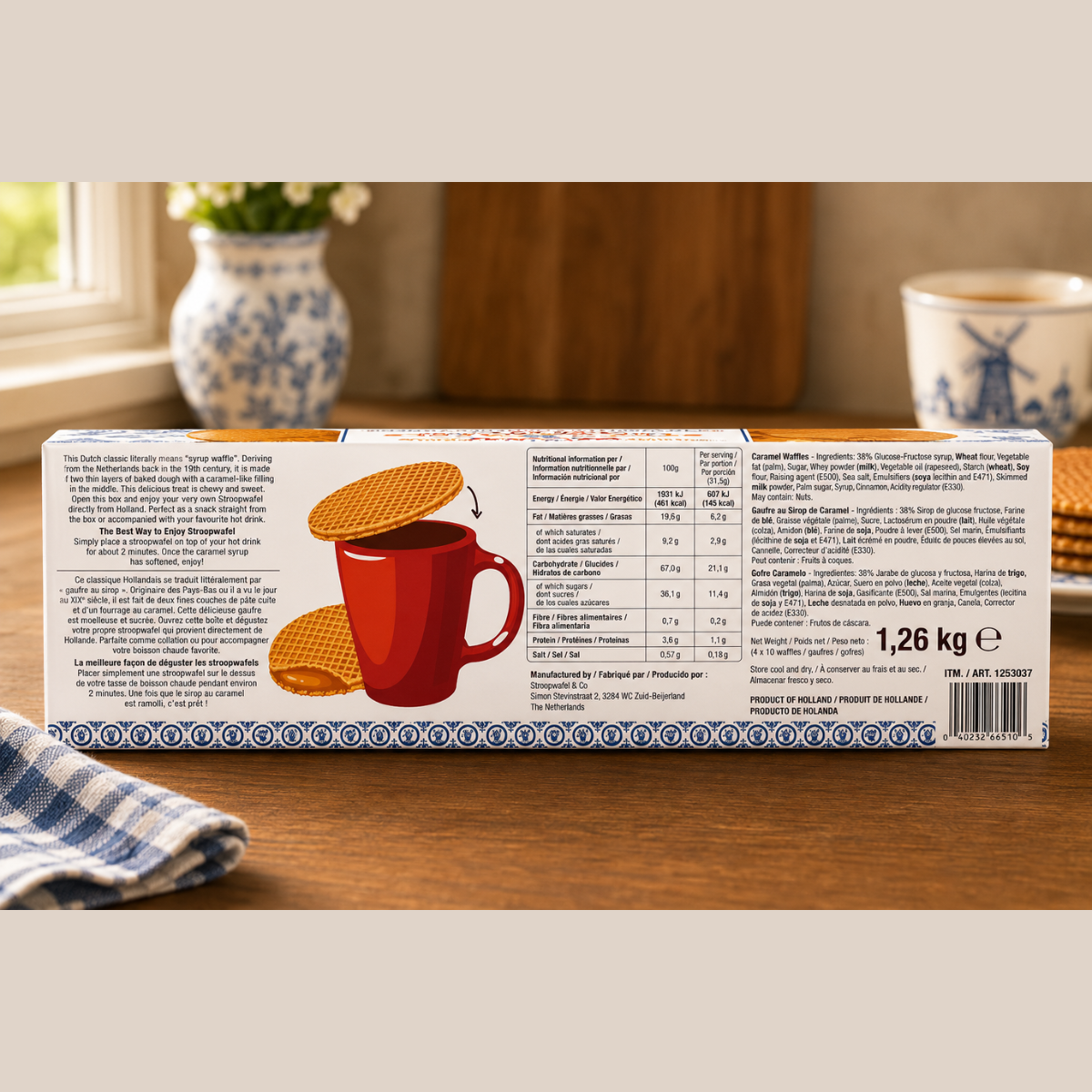 Le Chic Patissier Stroopwafels, 40 Pack