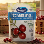 Ocean Spray Craisins Whole Dried Cranberries, 1.36kg
