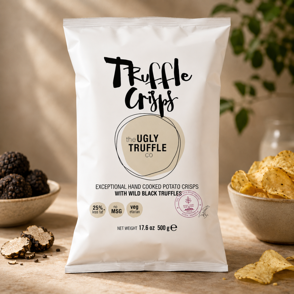 The Ugly Truffle Co. Truffle Crisps, 500g