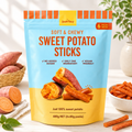 The Snack Yard Soft & Chewy Sweet Potato Sticks, 6 x 80g