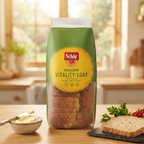 Dr Schar Gluten Free Vitality Loaf 350G– Seeded Sourdough Bread with Calcium