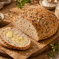 Bake at home seeded bloomer with sourdough 400g
