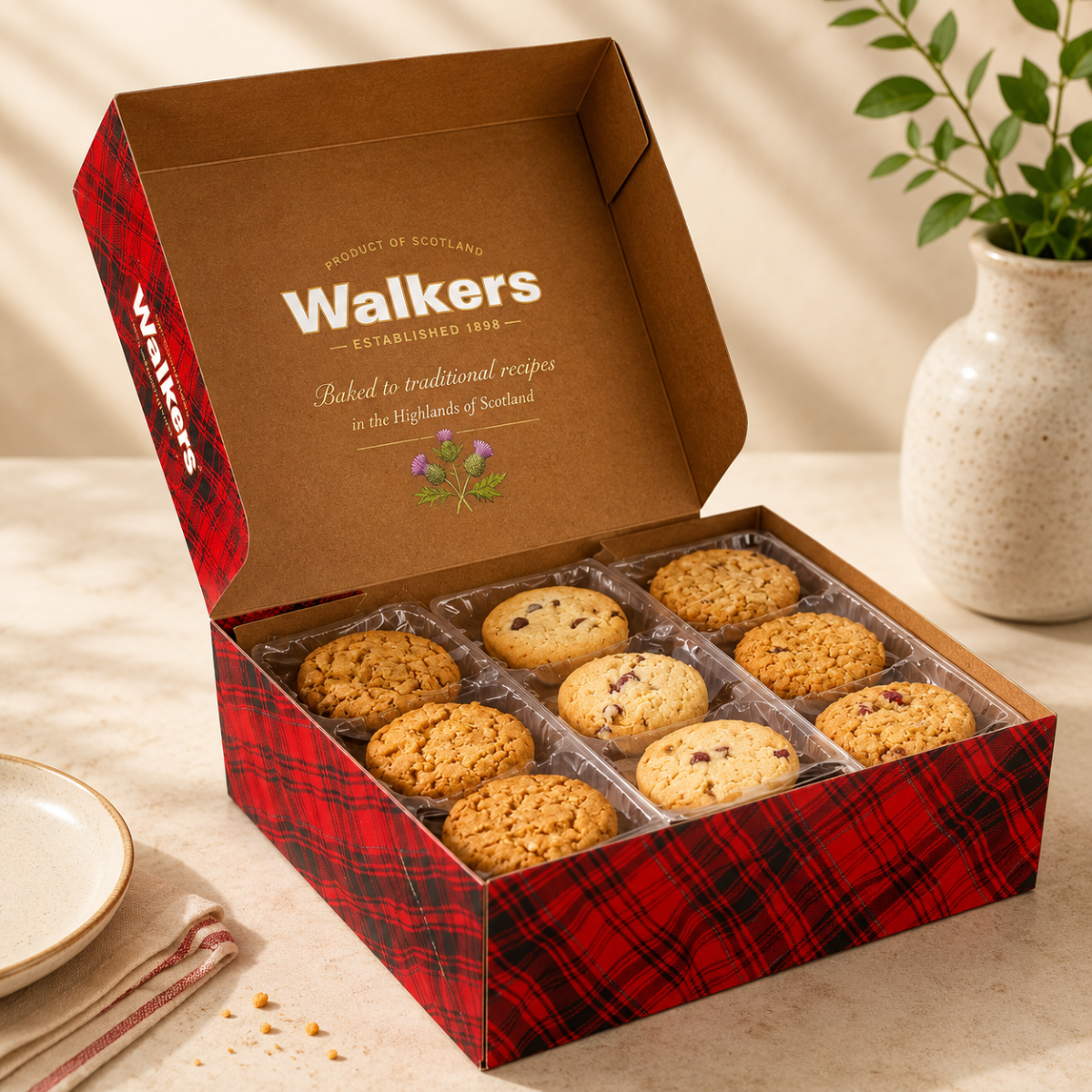 Walkers Scottish Biscuit Assortment, 900g