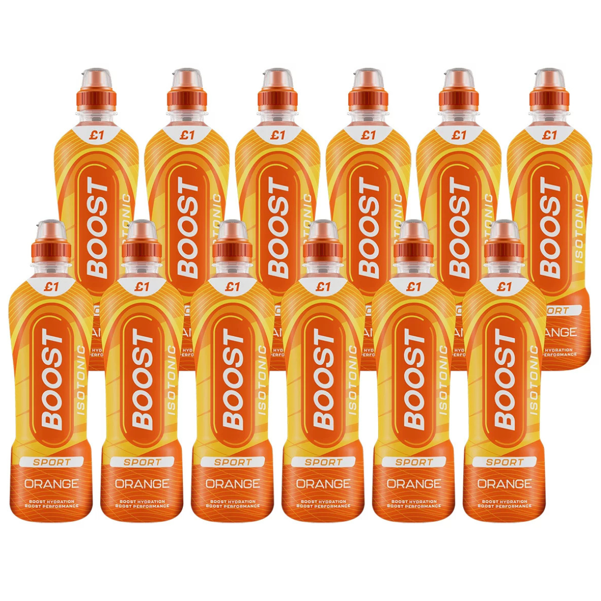 Boost Sport Isotonic Orange 12 x 500ml