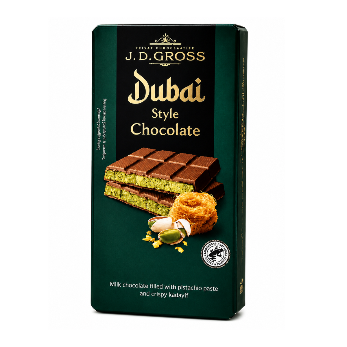 Dubai Style Chocolate Summer Indulgent Treat