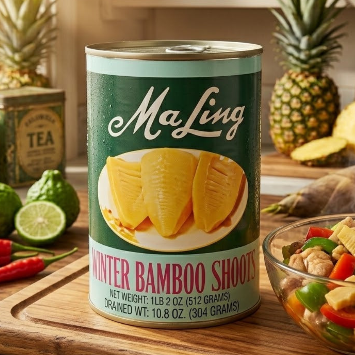 MALING Winter Bamboo Shoot – Premium Tender Bamboo Shoots for Asian Cooking