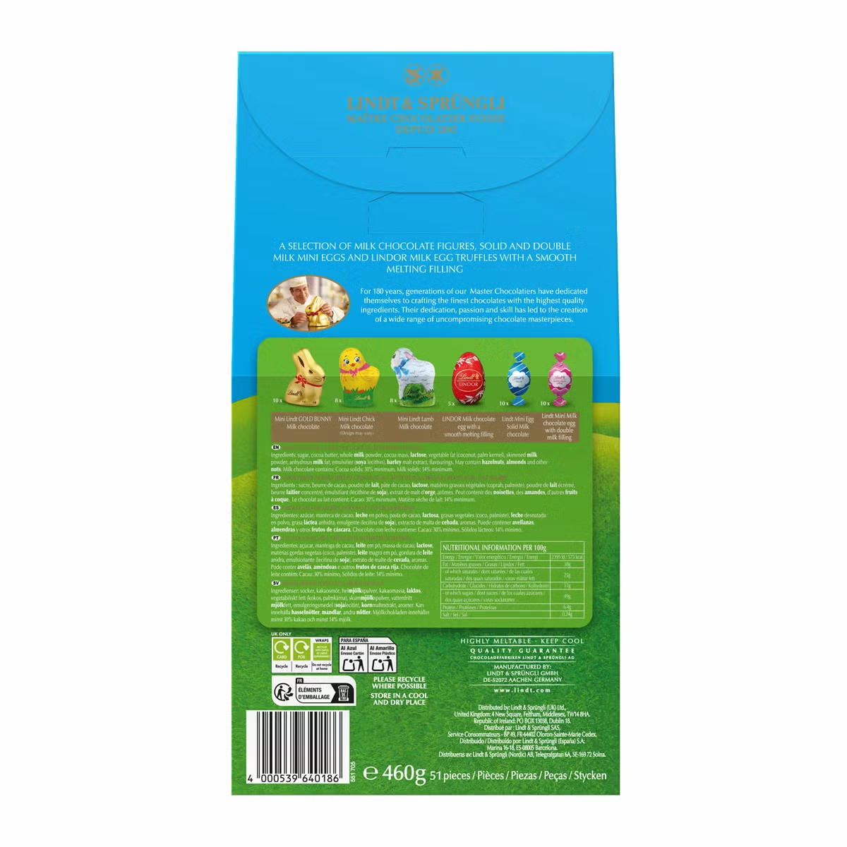 Lindt Easter Sharing Pack, 460g