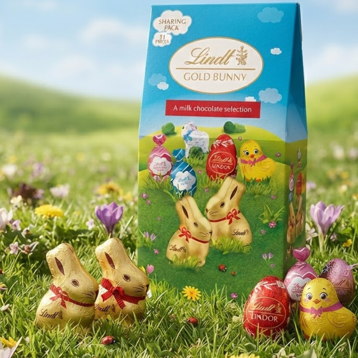 Lindt Easter Sharing Pack, 460g