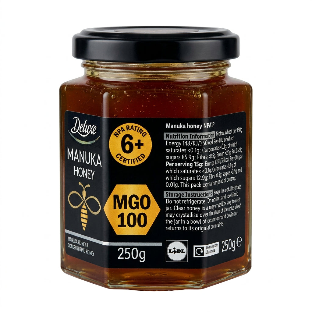 Deluxe Manuka Honey MGO 100+ 250g