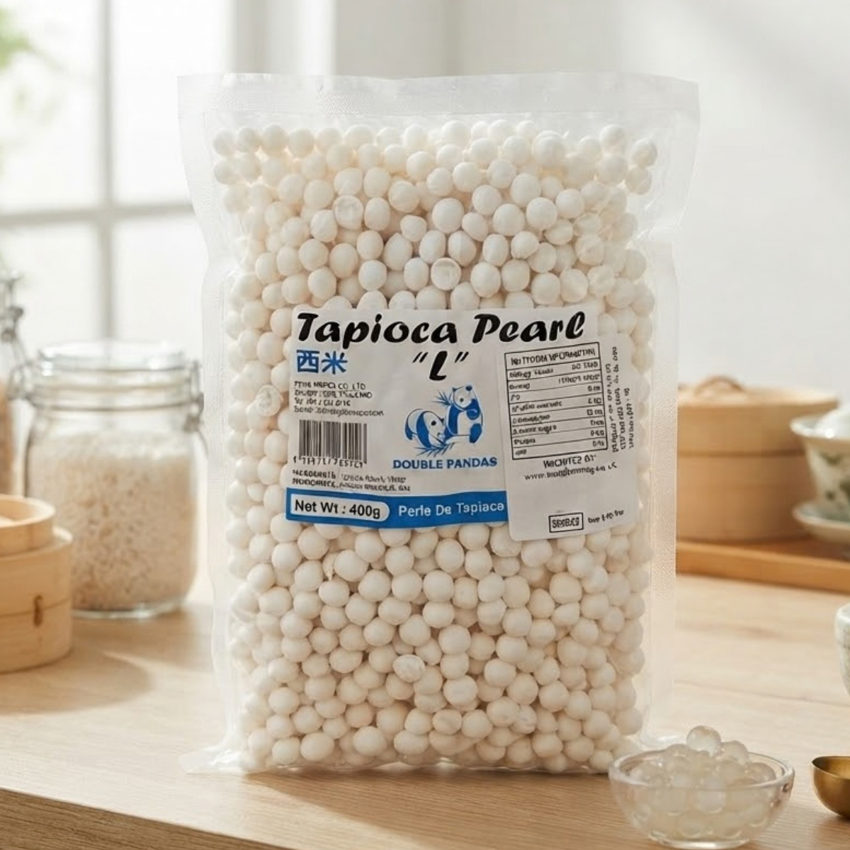 Double Pandas Tapioca Pearl (Large) 400g